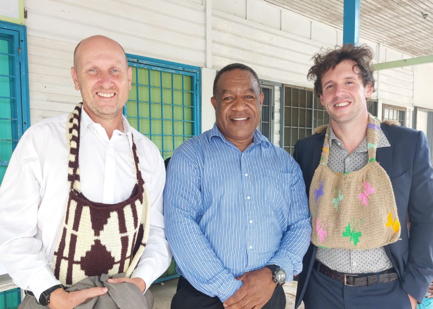 DFAT and ACT-UP PNG colleagues in PNG