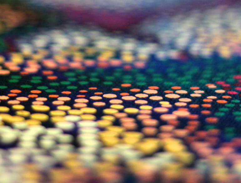 Aboriginal dot painting