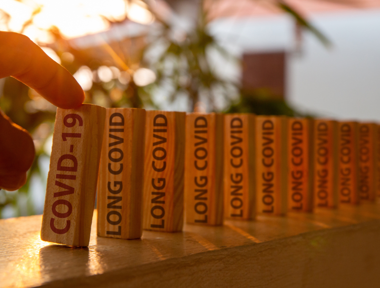 Long COVID image dominoes