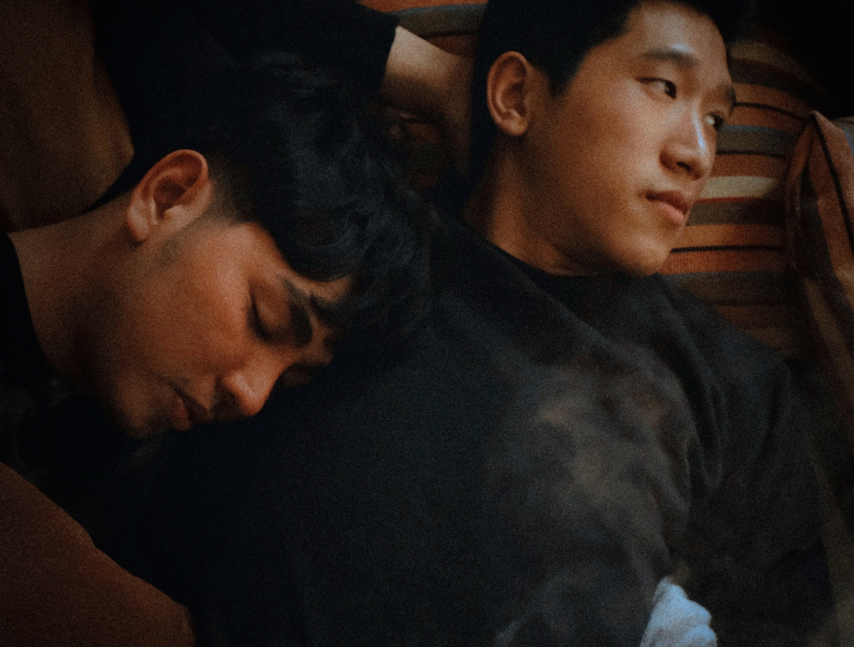 A couple of Asian men, gay men. Credit: Unsplash