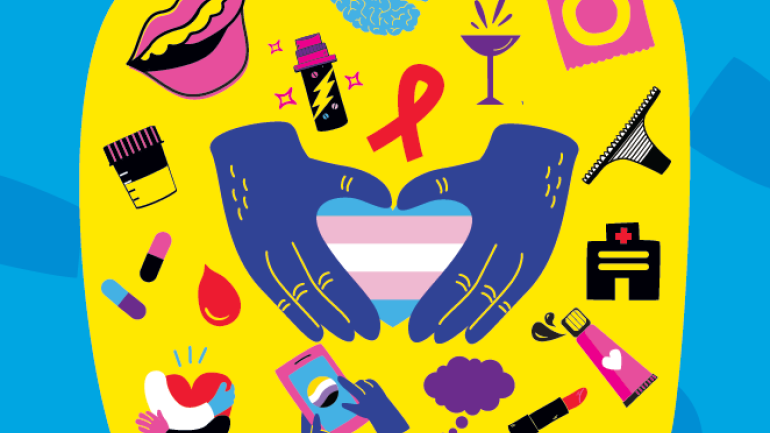 Australian Trans and Gender Diverse Sexual Health Survey report front page