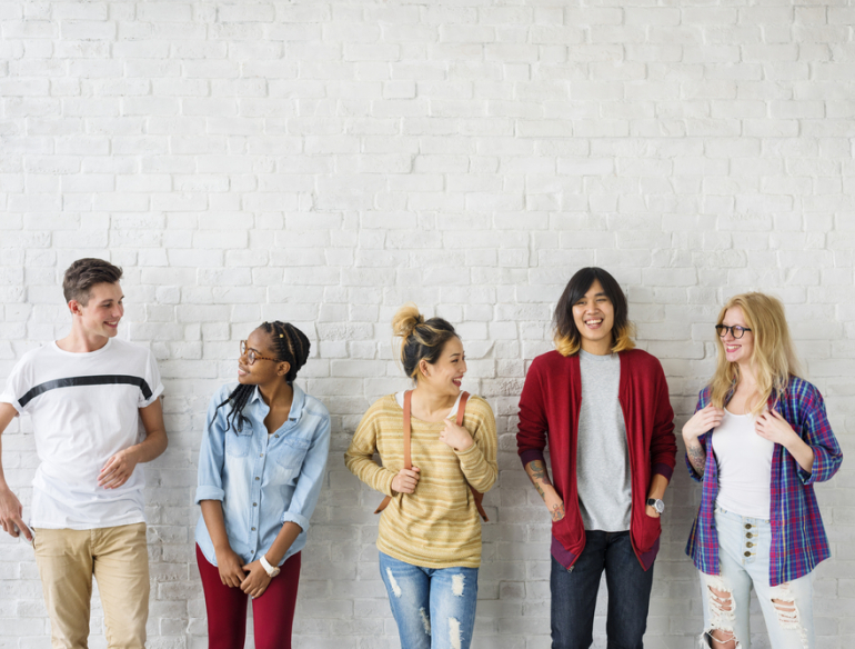 Group of diverse, young people. Sexual health. Credit: Shutterstock