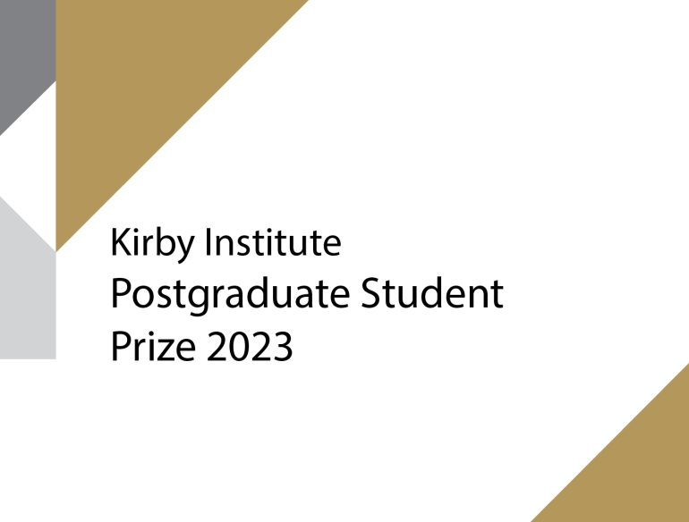 Kirby Institute Postgraduate Student Prize 2023