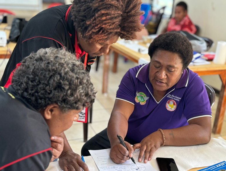 Peer workers in PNG
