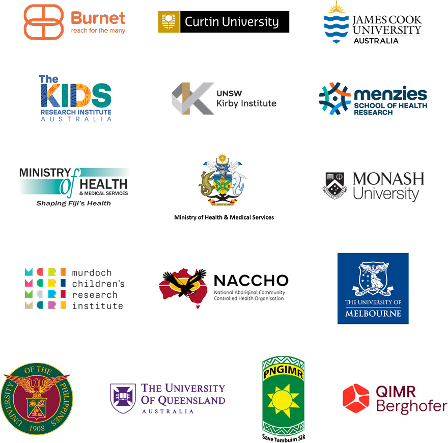 ENGAGE: Collaborating institutions logos