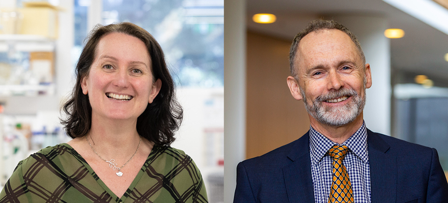Professor Kate Seib and Professor Andrew Grulich