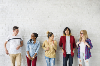 Group of diverse, young people. Sexual health. Credit: Shutterstock