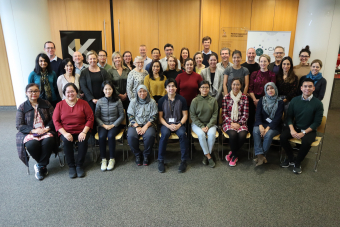 CHART Program 2019 participants with mentors and colleagues at the Kirby Institute. Credit: Kirby Institute