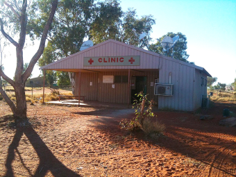 Remote community clinic, Aboriginal health. Credit: Louise Causer