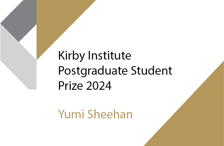 Kirby Institute Postgraduate Student Prize 2024