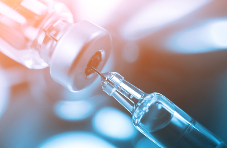 Syringe in bottle Credit: Shutterstock